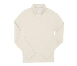 B&C BCW462 - Polo femme manches longues 180