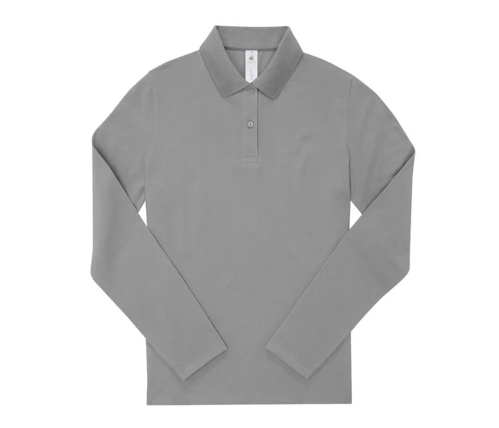 B&C BCW462 - Polo femme manches longues 180