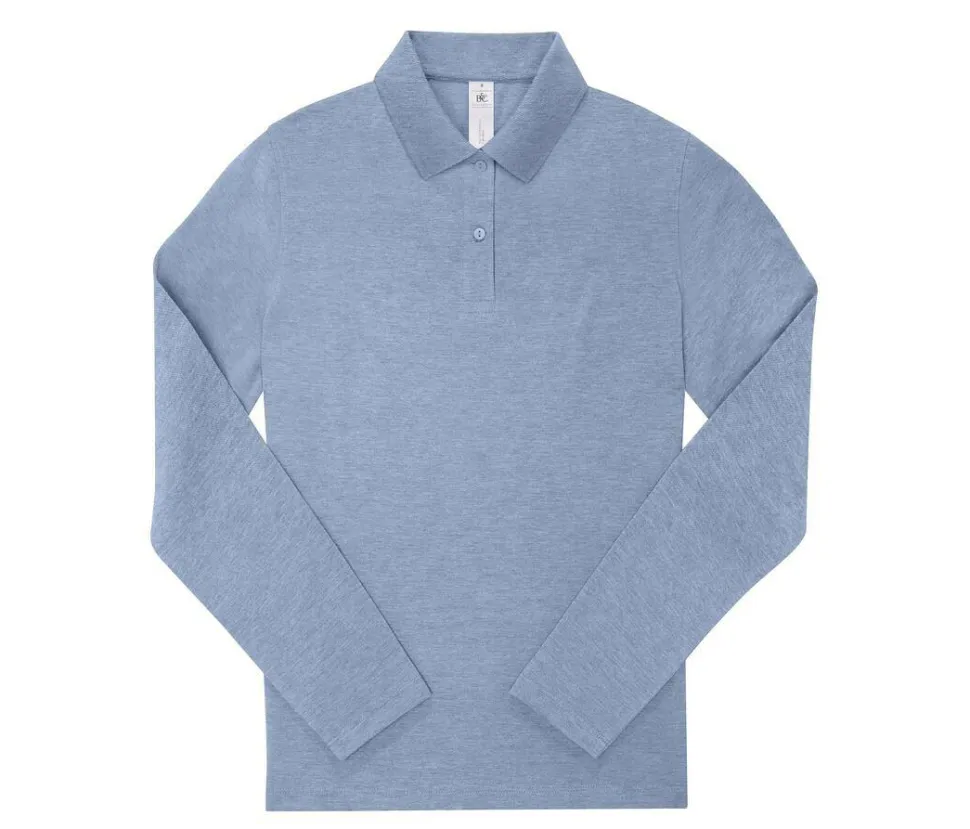 B&C BCW464 - Polo manches longues femme 210