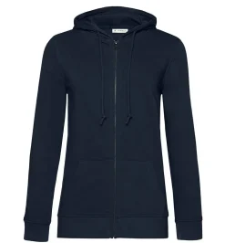 B&C BCW36B - Sweat capuche zippé organique femme