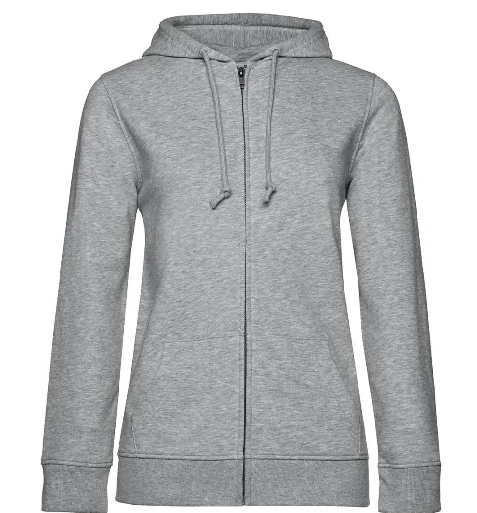 B&C BCW36B - Sweat capuche zippé organique femme