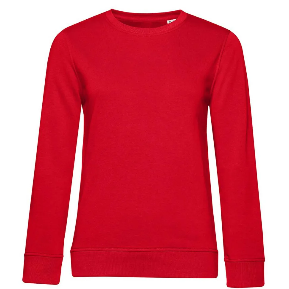 B&C BCW32B - Sweat col rond organique femme