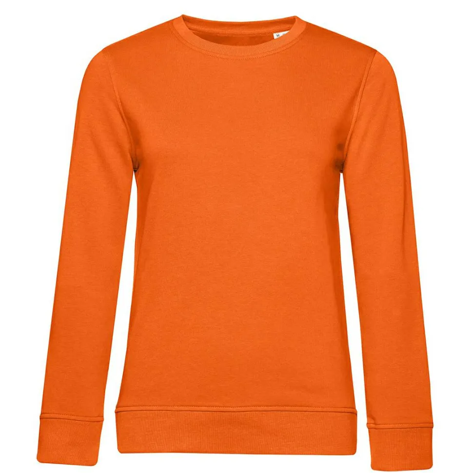 B&C BCW32B - Sweat col rond organique femme