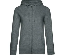 B&C BCW03Q - Sweat Capuche zippé QUEEN