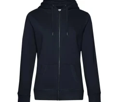 B&C BCW03Q - Sweat Capuche zippé QUEEN