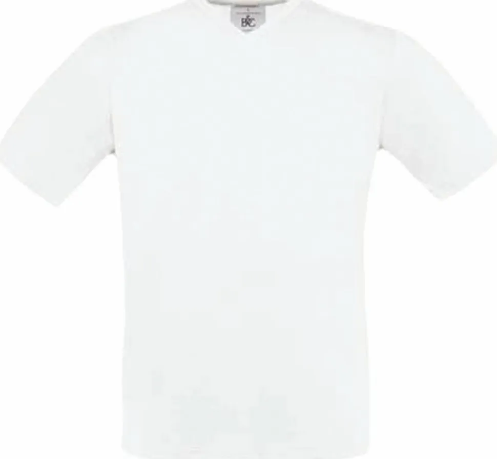 B&C CG153 - T-Shirt Col V Manches Courtes