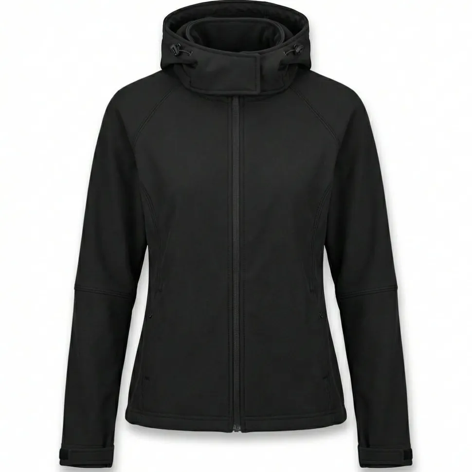 B&C CGJW937 - Veste Capuche Softshell Femme