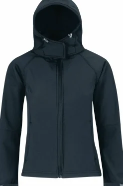 B&C CGJW937 - Veste Capuche Softshell Femme
