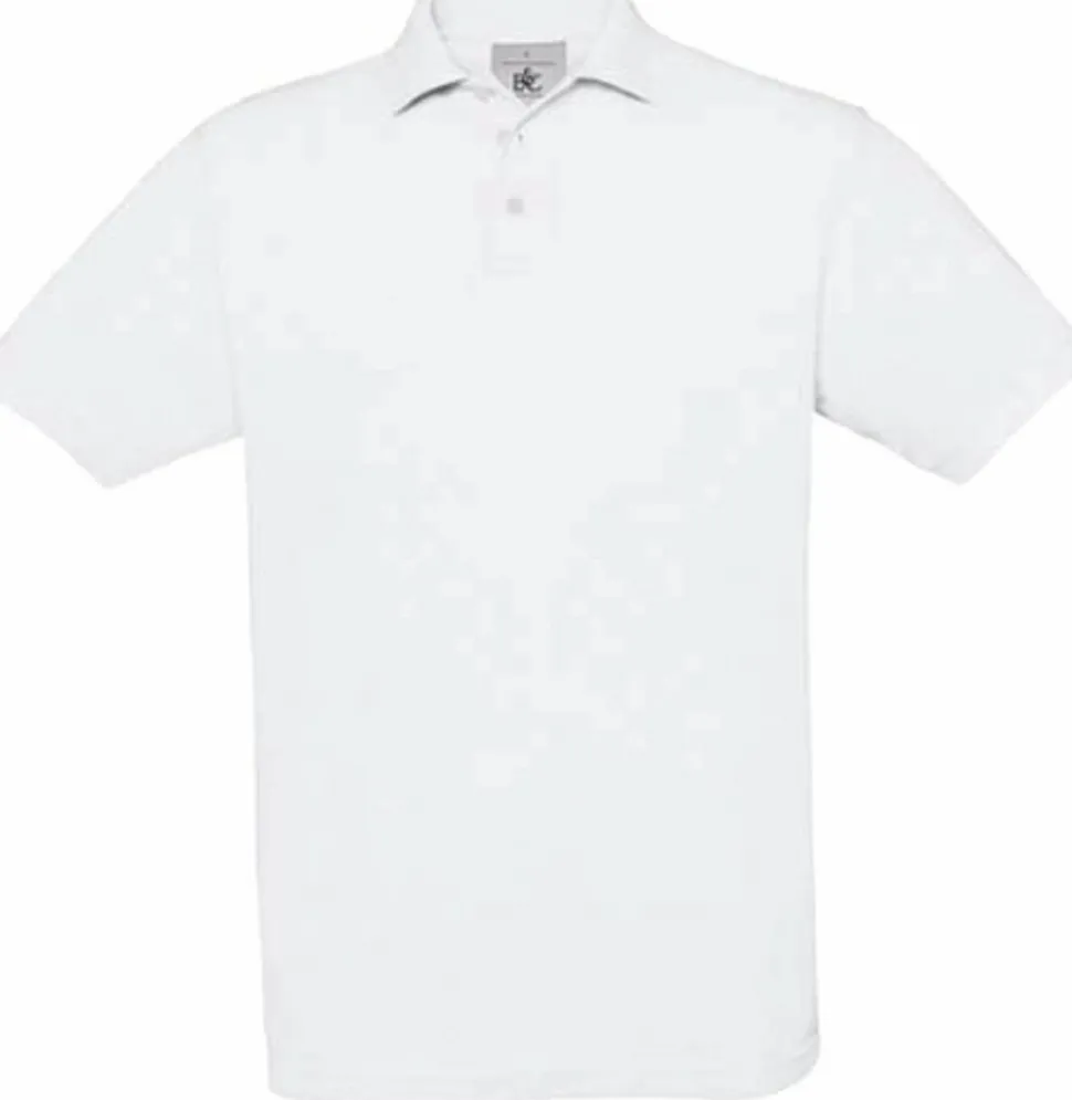 B&C CGSAF - Polo Élégant en Coton Peigné Confortable