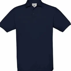 B&C CGSAFE - Polo Classique en Coton Peigné Confortable