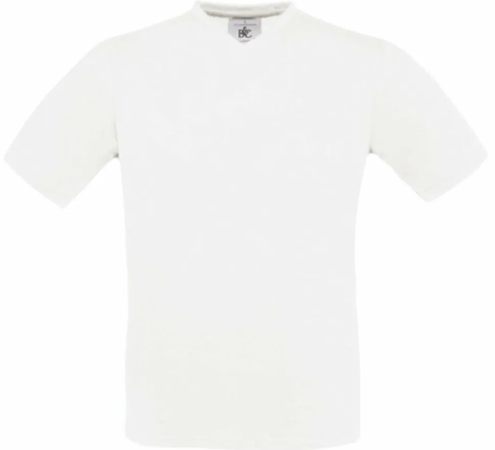 B&C Collection BA108 - T-shirt Col V Double Épaisseur Confort