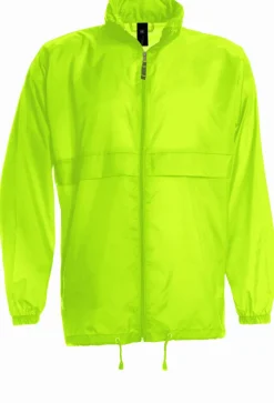 B&C Collection BA601 - Veste Coupe-Vent Pliable avec Capuche Intégrée