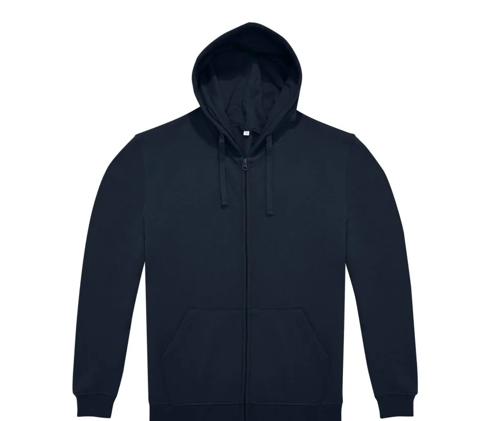 B&C ID224 - Sweat zippé à capuche unisexe