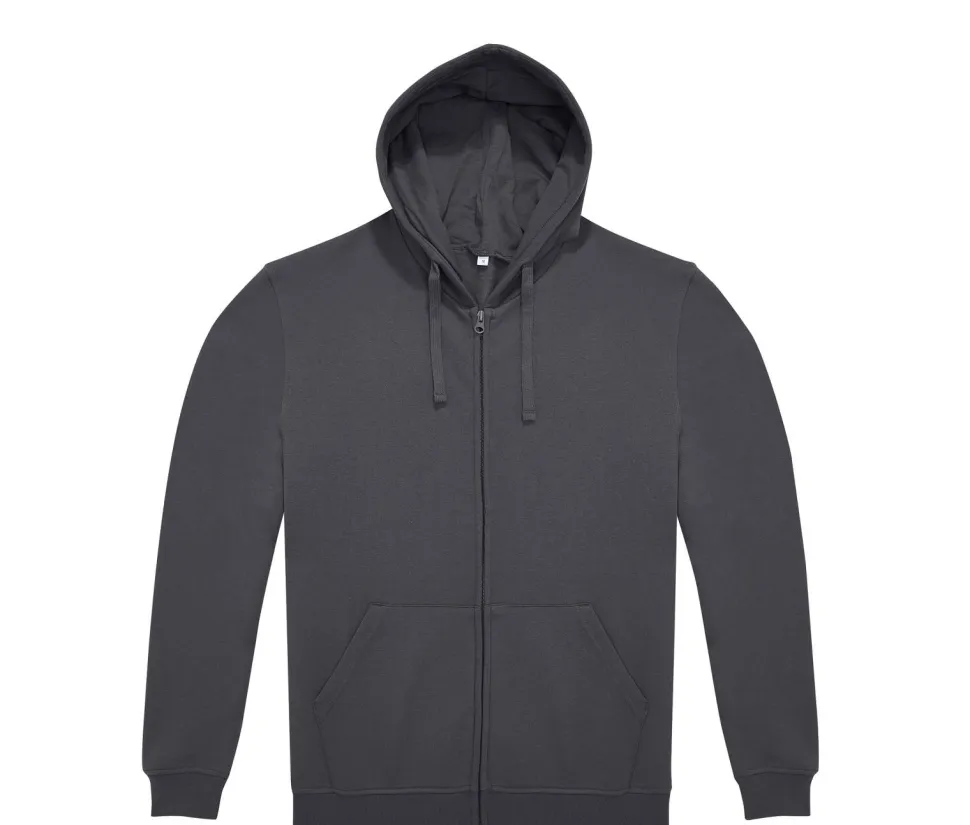 B&C ID224 - Sweat zippé à capuche unisexe