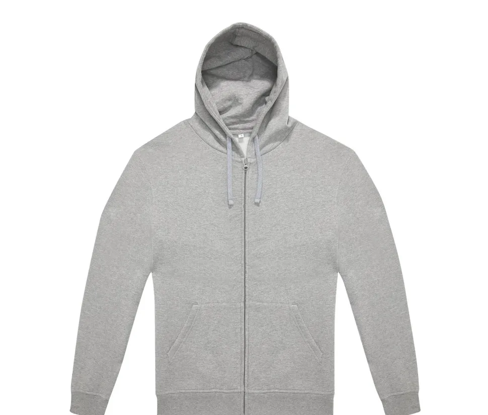 B&C ID334 - Sweat zippé à capuche unisexe