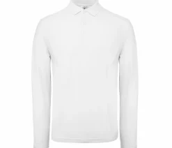 B&C ID1LS - Polo Homme Manches Longues