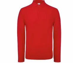 B&C ID1LS - Polo Homme Manches Longues