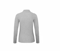 B&C ID1LW - Polo Manches Longues Femme