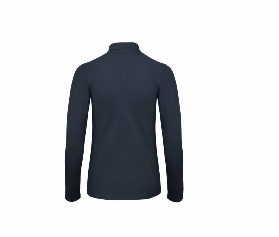 B&C ID1LW - Polo Manches Longues Femme