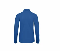 B&C ID1LW - Polo Manches Longues Femme