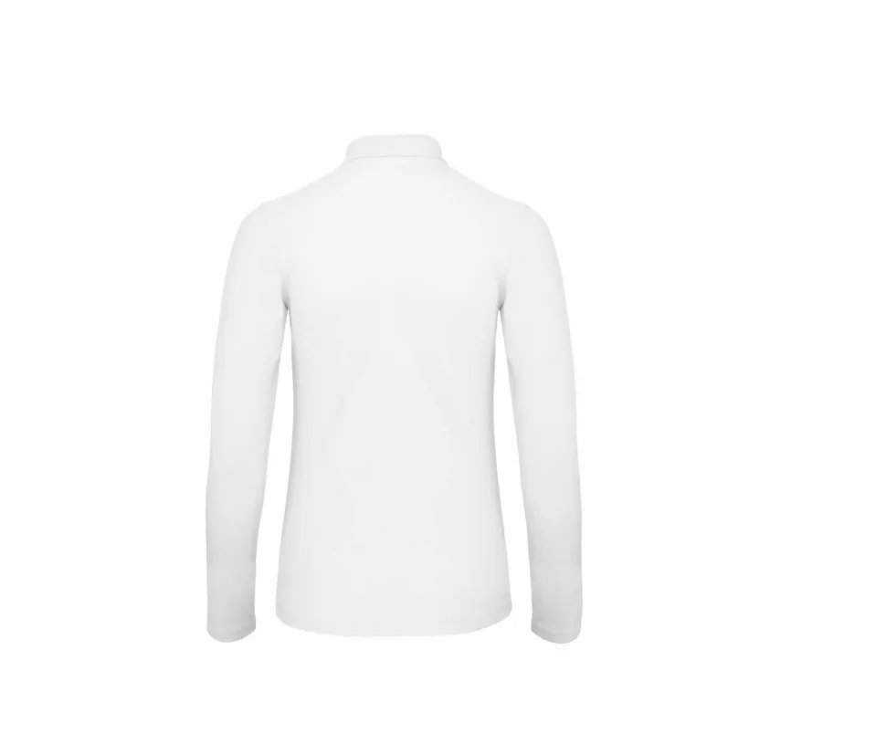 B&C ID1LW - Polo Manches Longues Femme