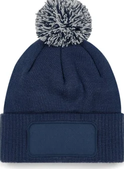 Beechfield B443 - BONNET À POMPON PATCH SNOWSTAR®