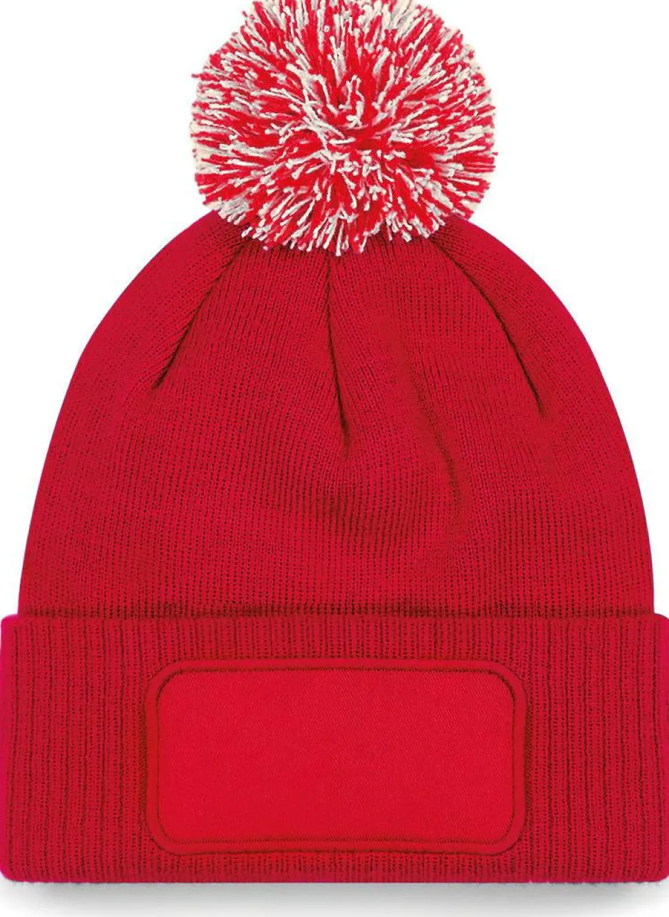 Beechfield B443 - BONNET À POMPON PATCH SNOWSTAR®