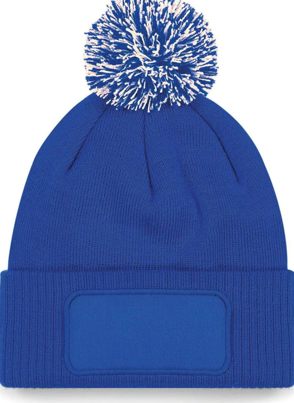 Beechfield B443 - BONNET À POMPON PATCH SNOWSTAR®