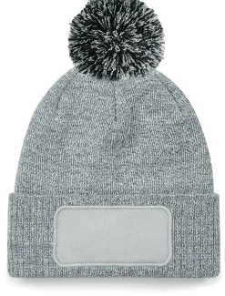 Beechfield B443 - BONNET À POMPON PATCH SNOWSTAR®