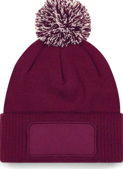 Beechfield B443 - BONNET À POMPON PATCH SNOWSTAR®
