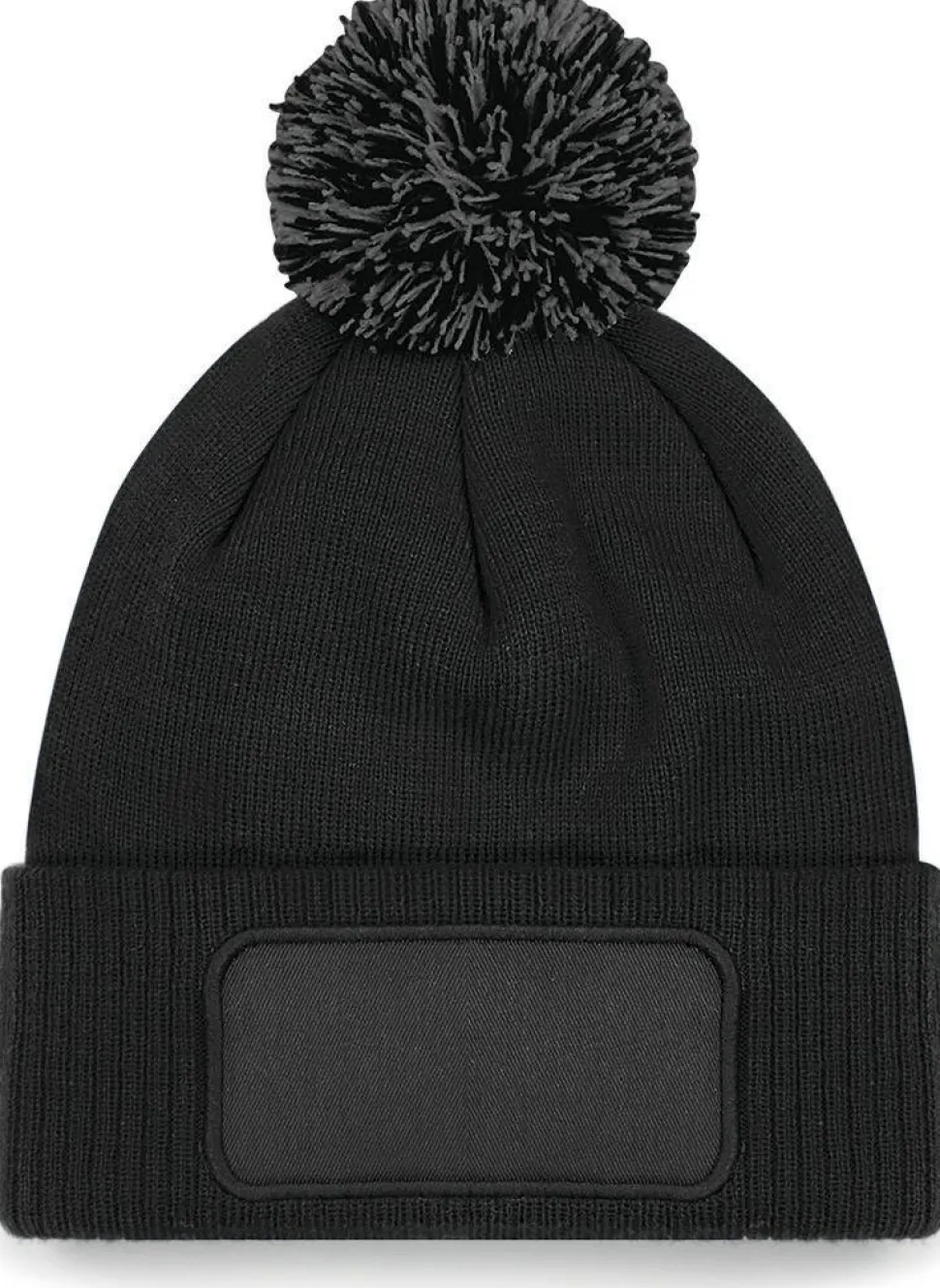 Beechfield B443 - BONNET À POMPON PATCH SNOWSTAR®