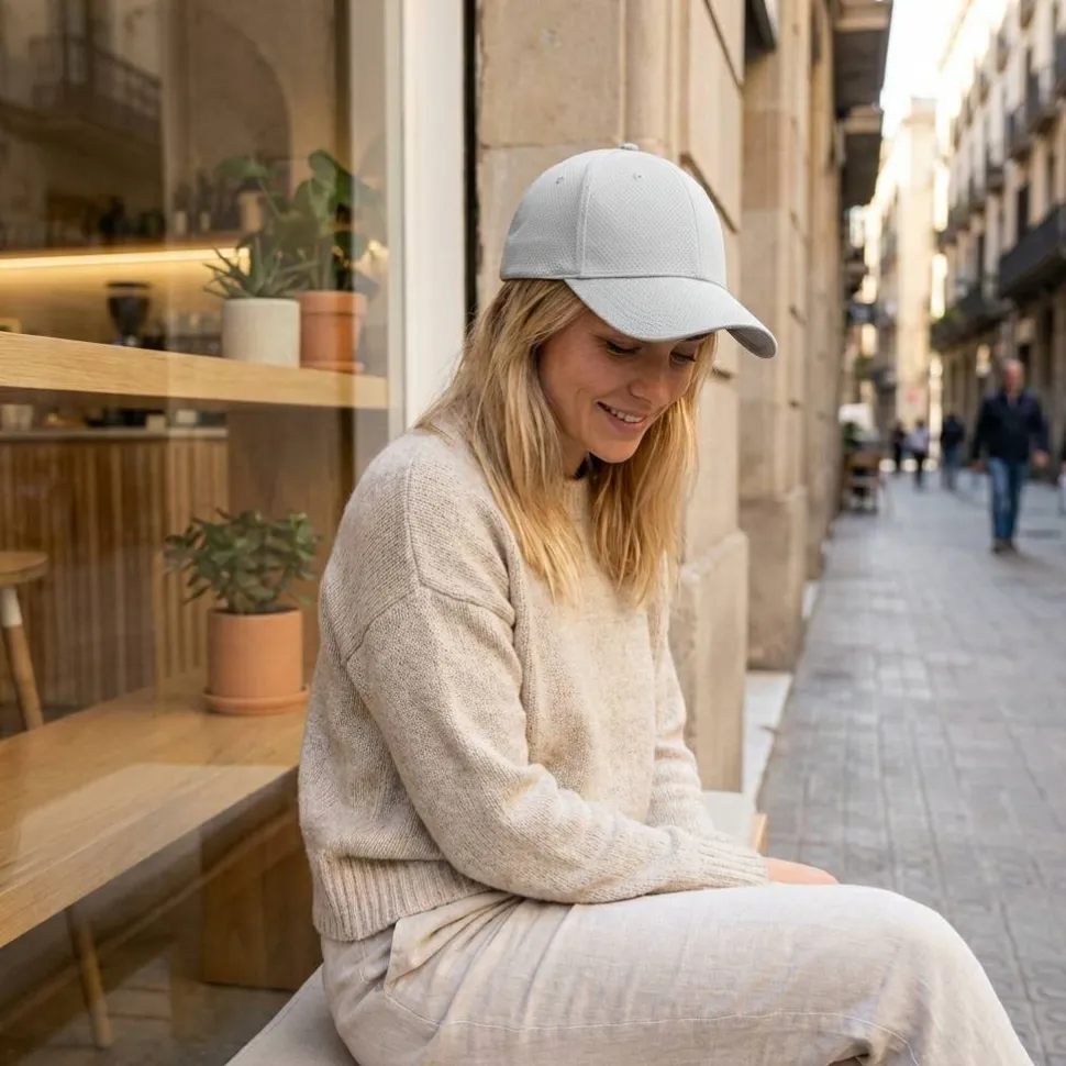 Beechfield B196 - CASQUETTE FILET 6 PANNEAUX