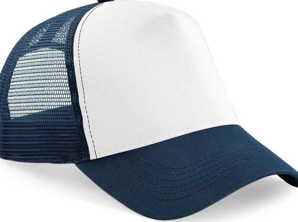 Beechfield B640 - Casquette Trucker Rétro Demi-Maille