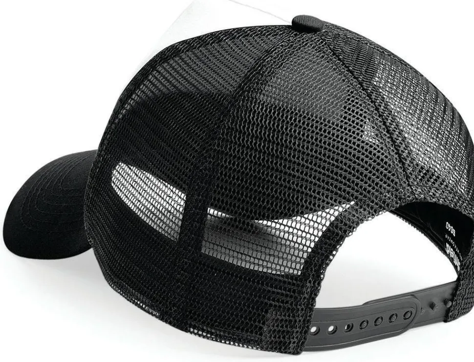 Beechfield B640 - Casquette Trucker Rétro Demi-Maille