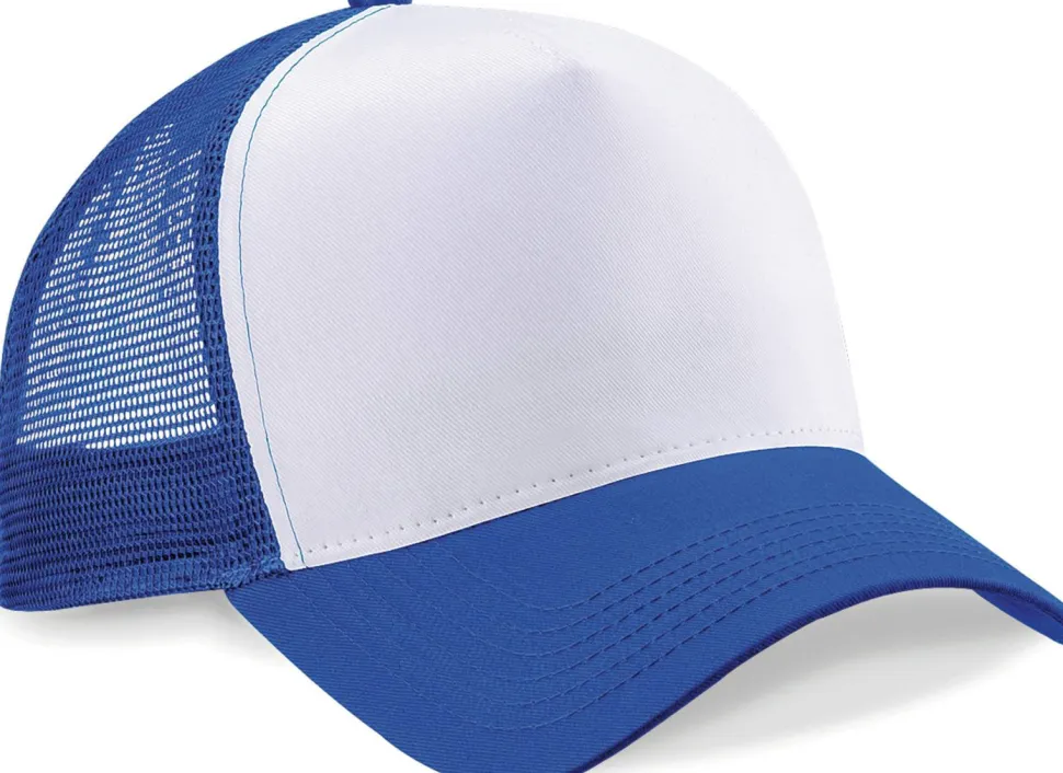 Beechfield B640 - Casquette Trucker Rétro Demi-Maille