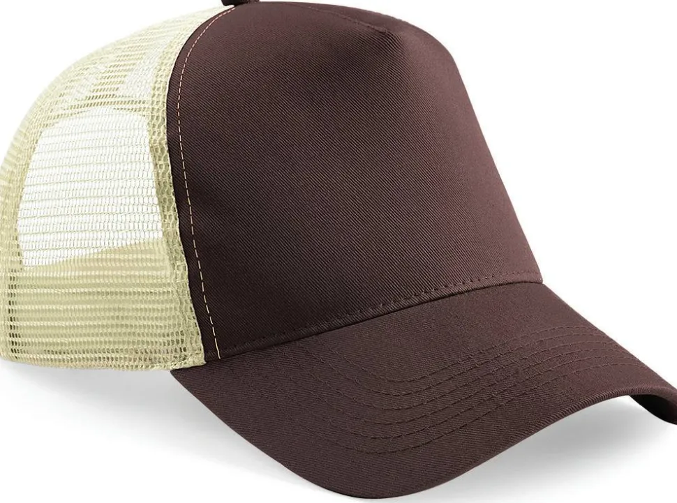 Beechfield B640 - Casquette Trucker Rétro Demi-Maille