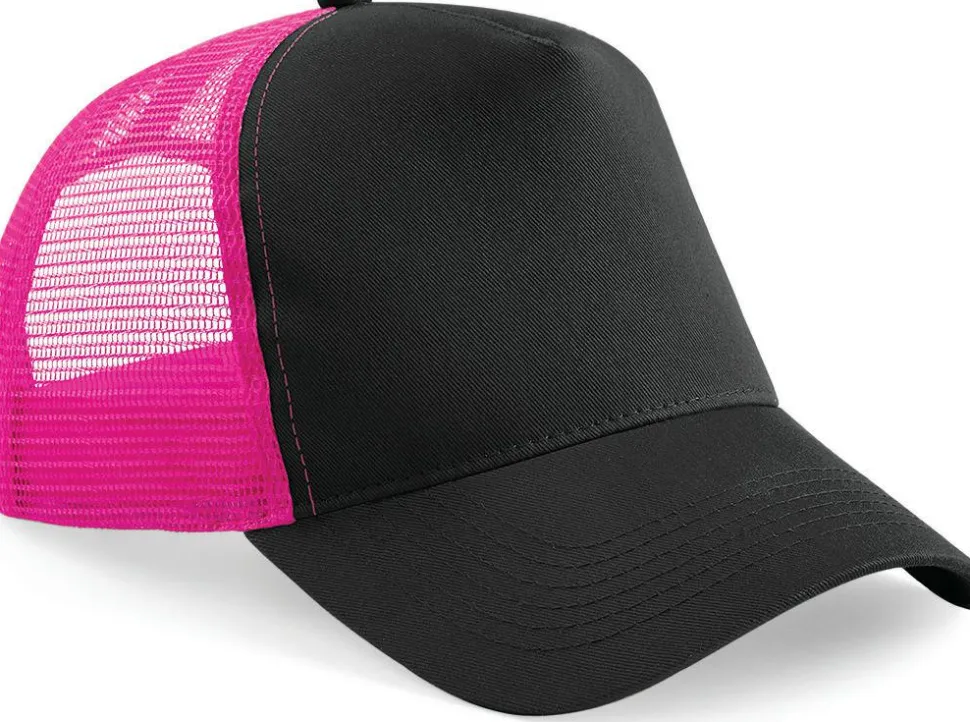 Beechfield B640 - Casquette Trucker Rétro Demi-Maille