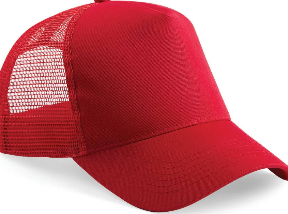 Beechfield B640 - Casquette Trucker Rétro Demi-Maille