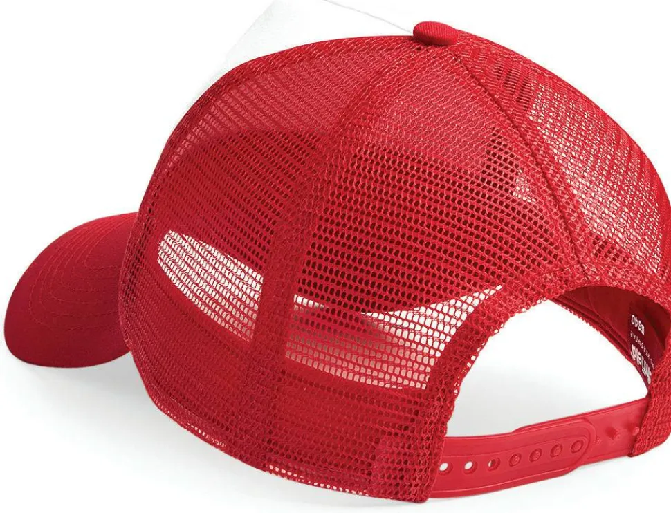 Beechfield B640 - Casquette Trucker Rétro Demi-Maille