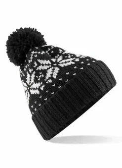 Beechfield B456 - Fair Isle Snowstar Beanie