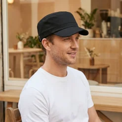 Beechfield BC034 - Casquette Militaire avec Boucle Argentée Élégante