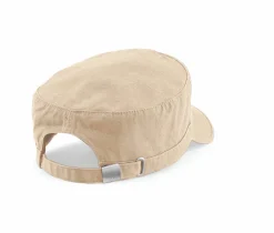 Beechfield BC034 - Casquette Militaire avec Boucle Argentée Élégante