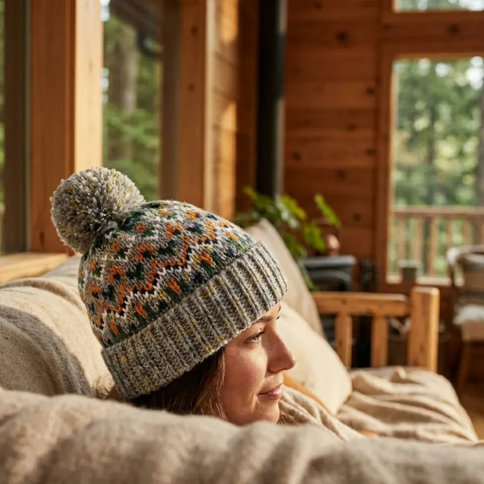 Beechfield BF458 - Bonnet avec pompon Blizzard