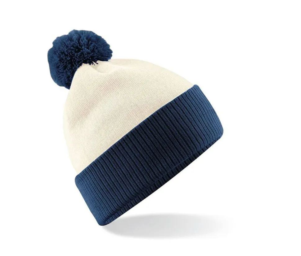 Beechfield BF451 - Bonnet bicolore Snowstar®