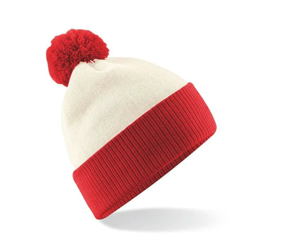 Beechfield BF451 - Bonnet bicolore Snowstar®