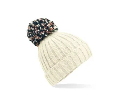 BEECHFIELD BF390 - Bonnet Douillet avec Pompon de Luxe