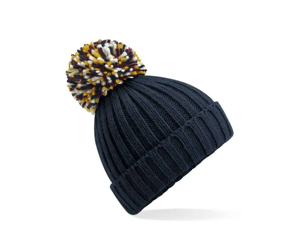 BEECHFIELD BF390 - Bonnet Douillet avec Pompon de Luxe