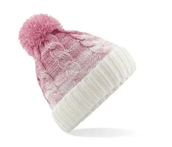 Beechfield BF459 - Bonnet Douillet à Pompon en Laine Synthétique