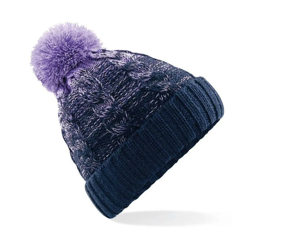 Beechfield BF459 - Bonnet Douillet à Pompon en Laine Synthétique