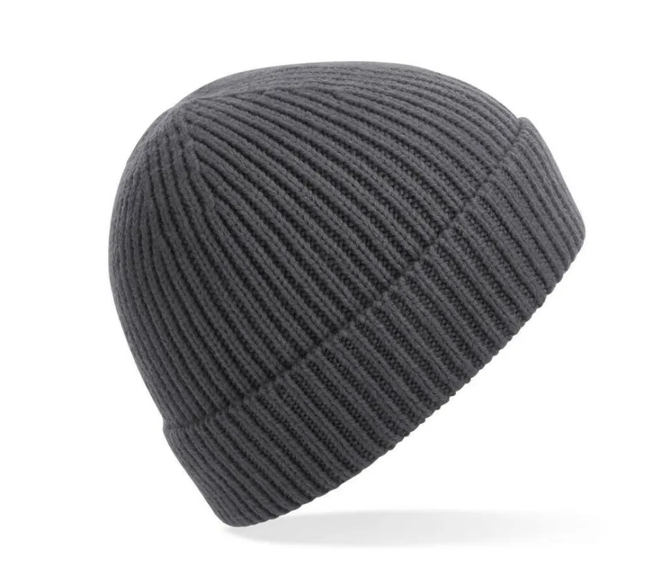 BEECHFIELD BF380 - Bonnet en maille côtelée